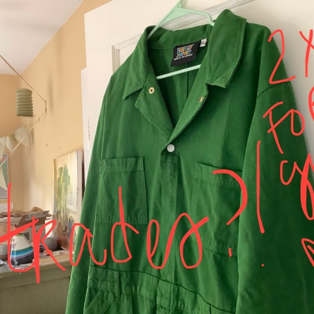 Big Bud Press Jumpsuit Forest Green 2XL *TRADES*